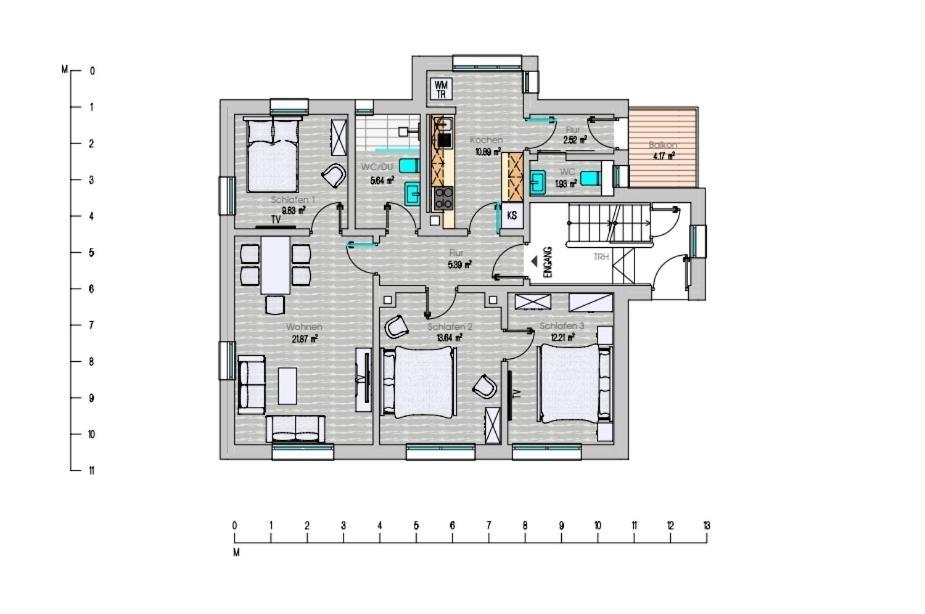 Haus Ludwig Apartment Фройденщат Екстериор снимка